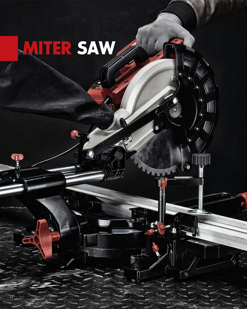 BISON miter saw aikace-aikace