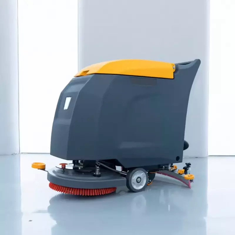 20 inch electric walk behind floor scrubber