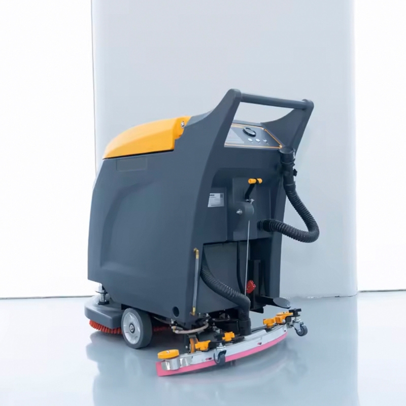 20 inch electric walk behind floor scrubber