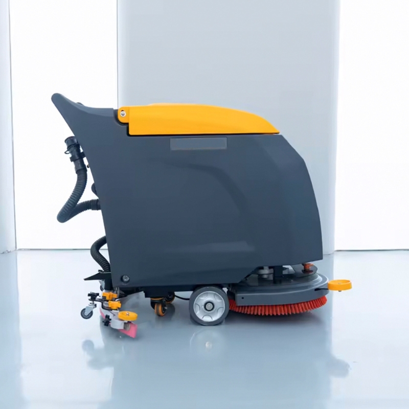 20 inch electric walk behind floor scrubber