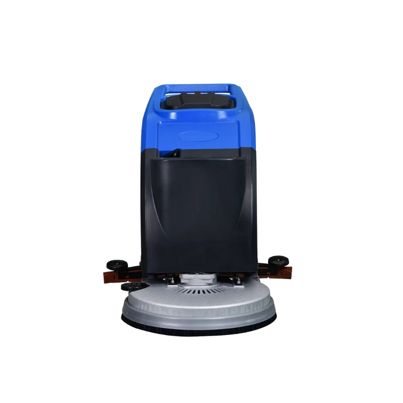 compact automatic floor scrubber