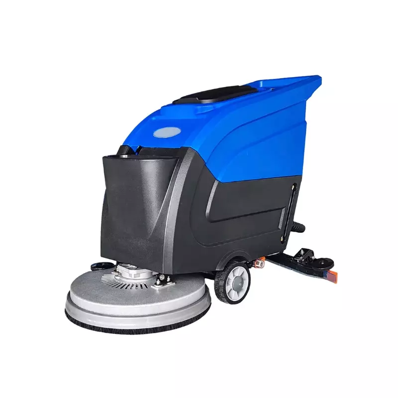 compact automatic floor scrubber