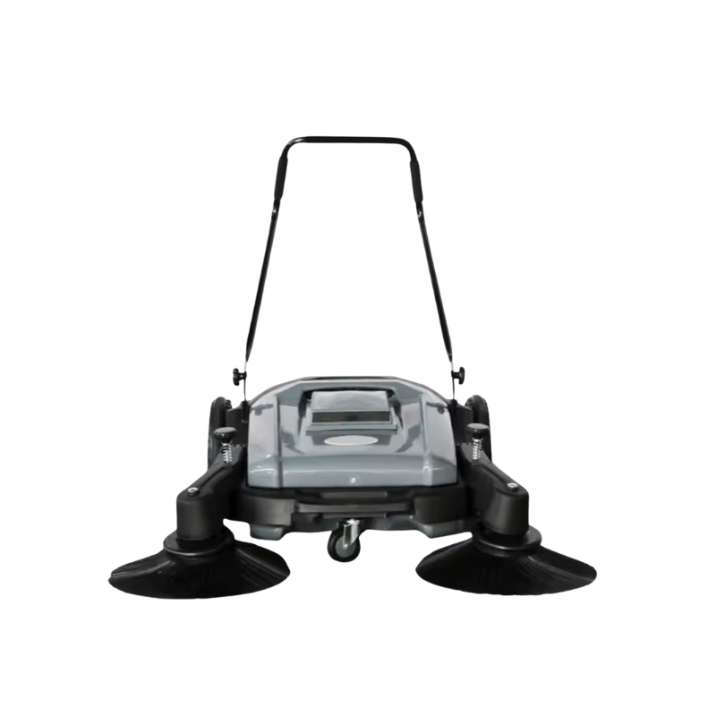 battery powered push floor sweeper