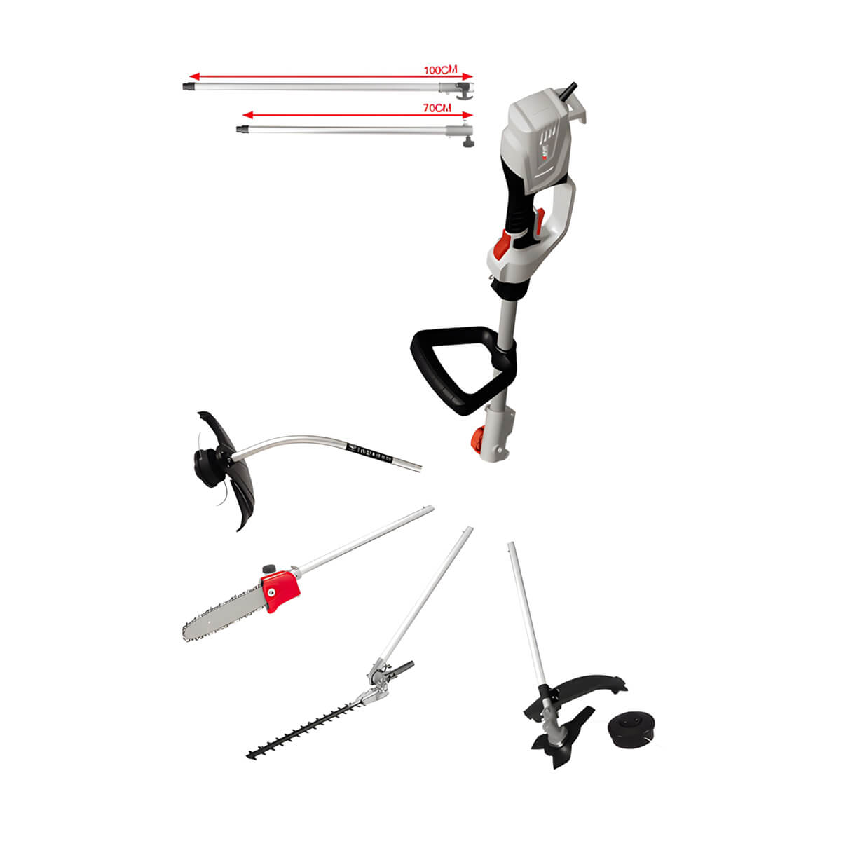 4 in 1 1000W corded line trimmer